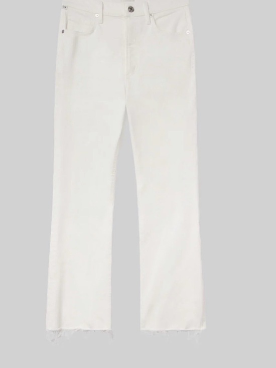 Citizens Of Humanity Denim - Citizens of Humanity Isola Mid Rise Cropped Boot
In Soft White